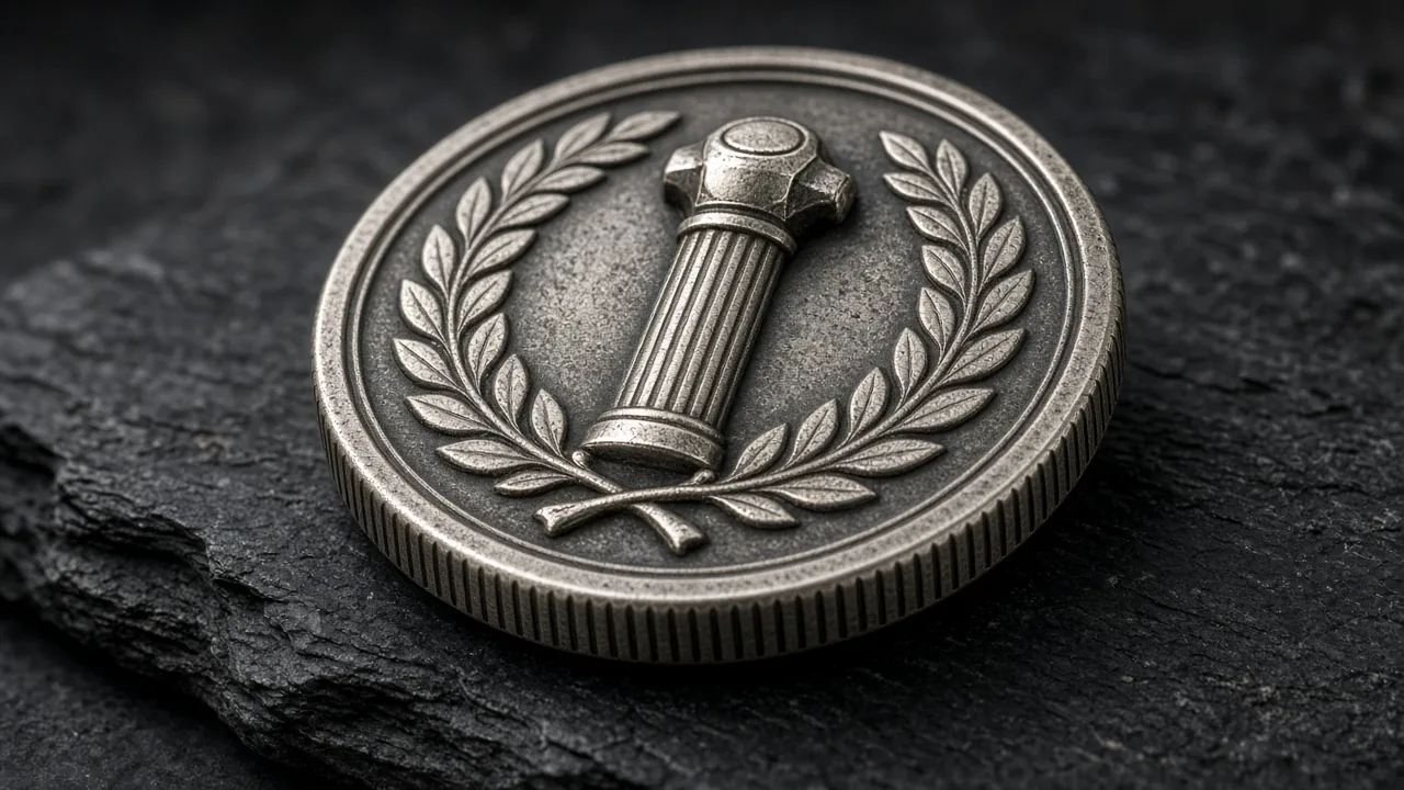 ZOI Crest Coin mockup