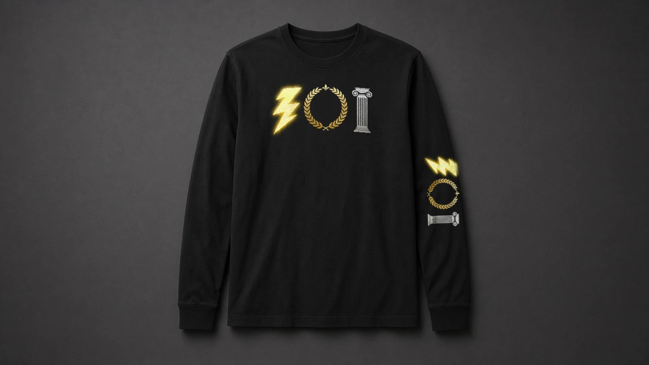 ZOI Varsity Long Sleeve mockup