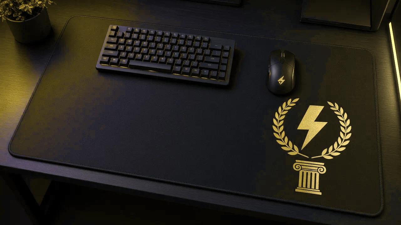Desk Mousepad mockup